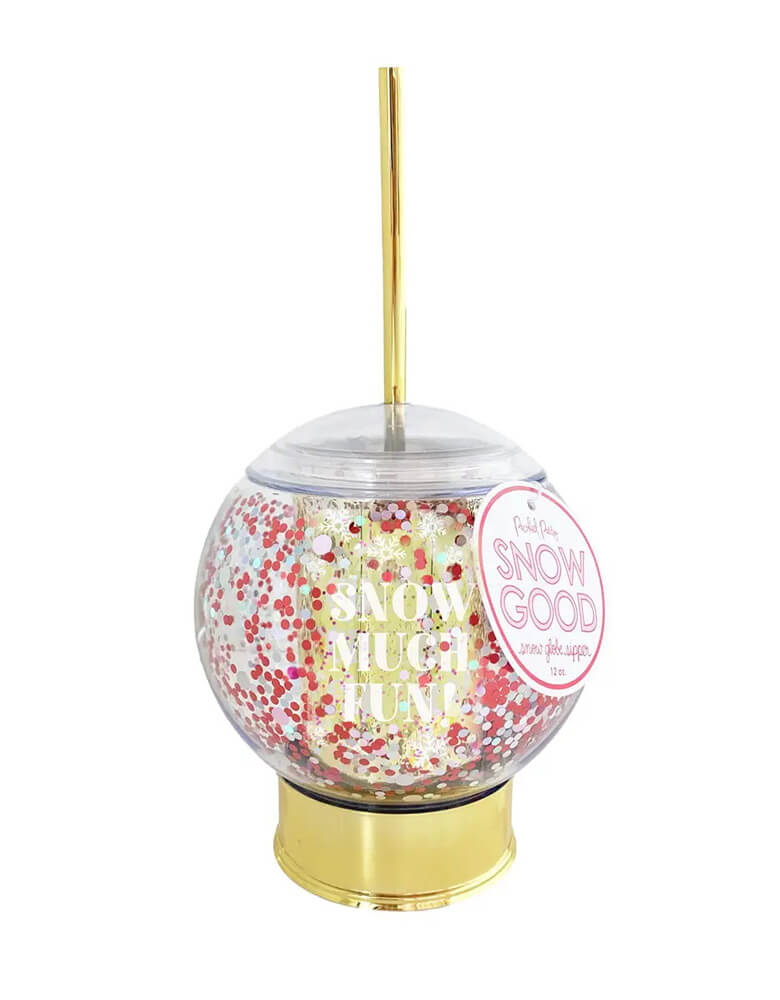 Snow Much Fun Confetti Snowglobe Cup