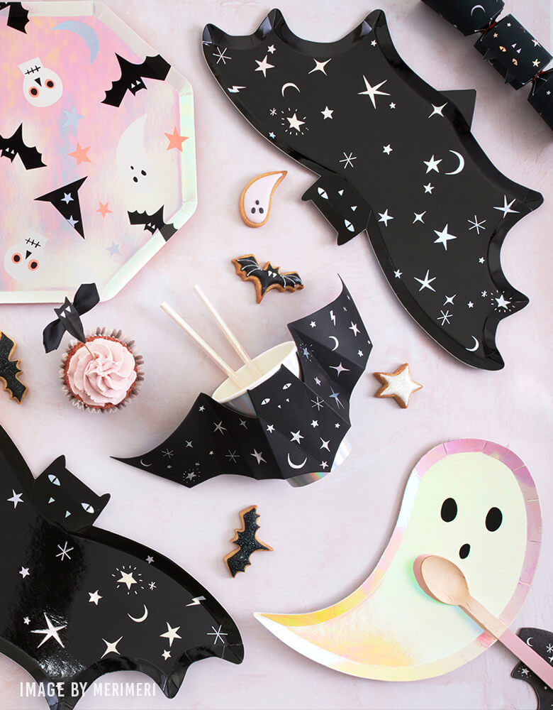 Sparkle Bat Cups (Set of 8)