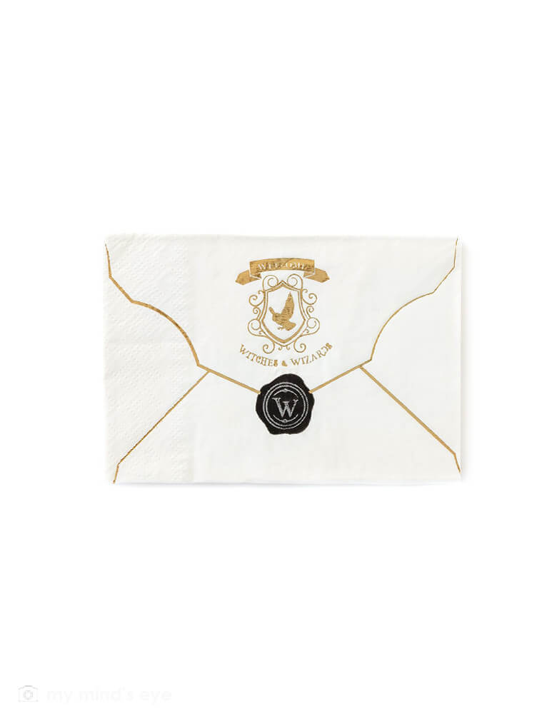 Spellbound Envelope Napkins (Set of 18)