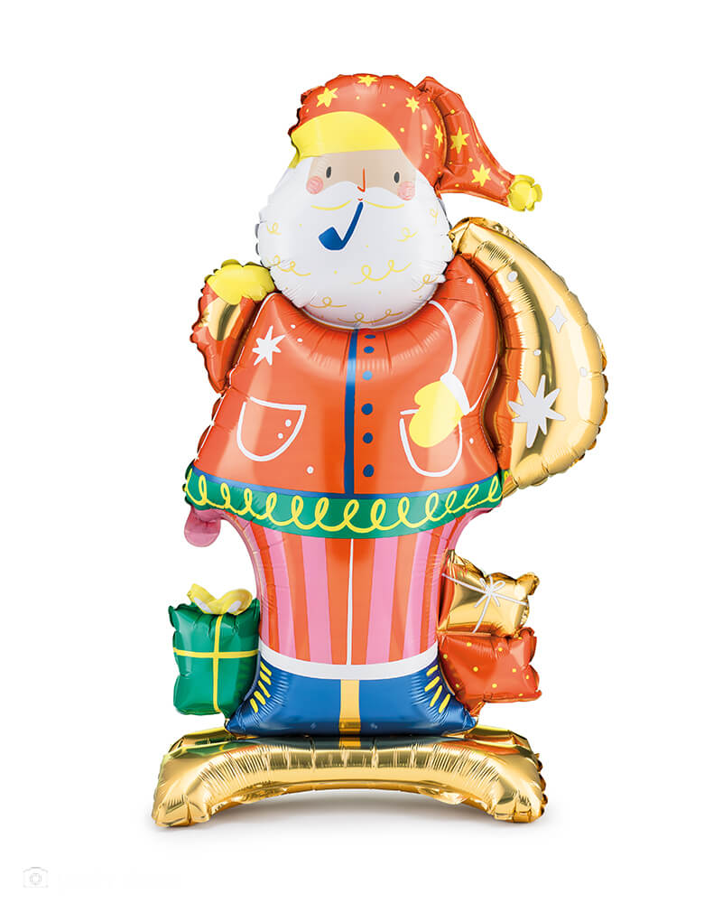 Standing Santa Foil Balloon