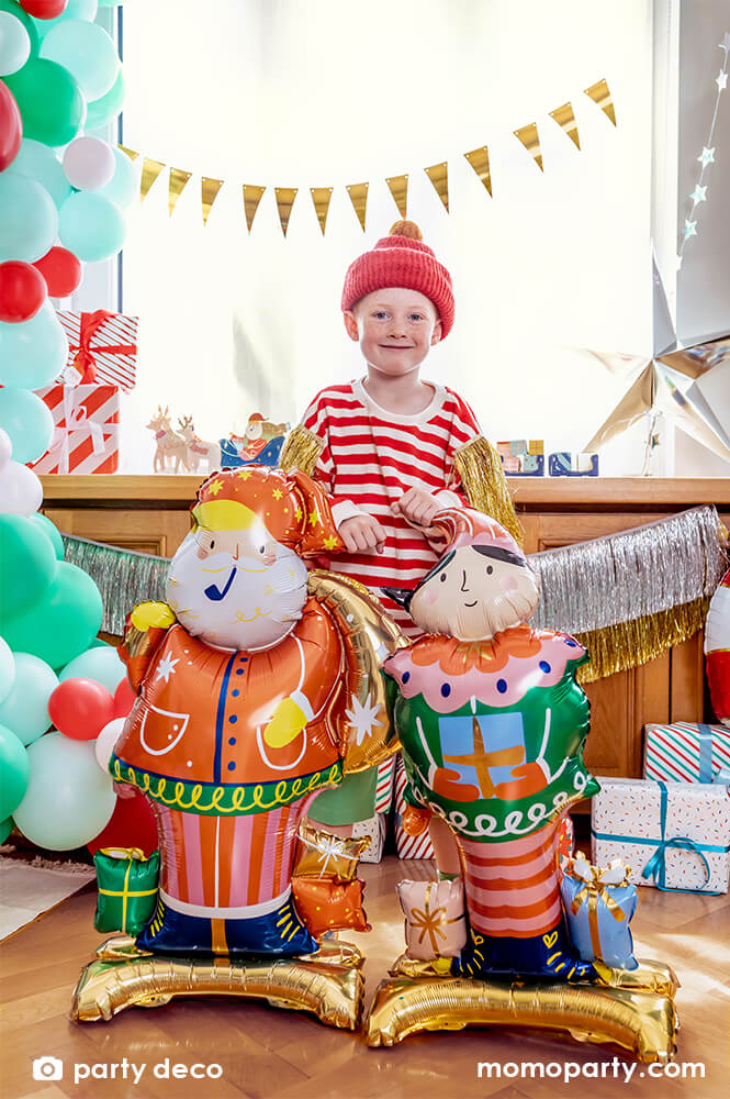 Standing Santa Foil Balloon