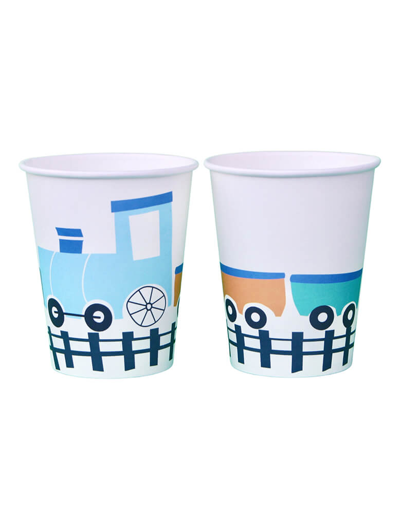 Steam Train Cups (Set of 8)