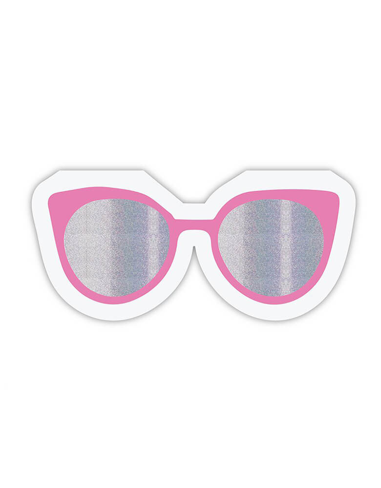 Slant Collection - Sunglasses Napkins. Coming in hot! These fun sunglass shaped napkins in bright colors are perfect for your summer pool themed party or summer gathering!