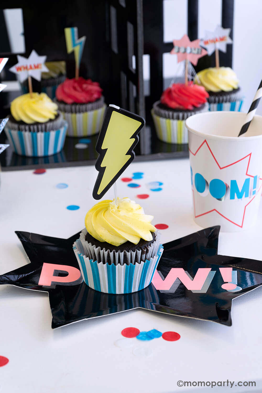 Superhero Plates (Set of 8)