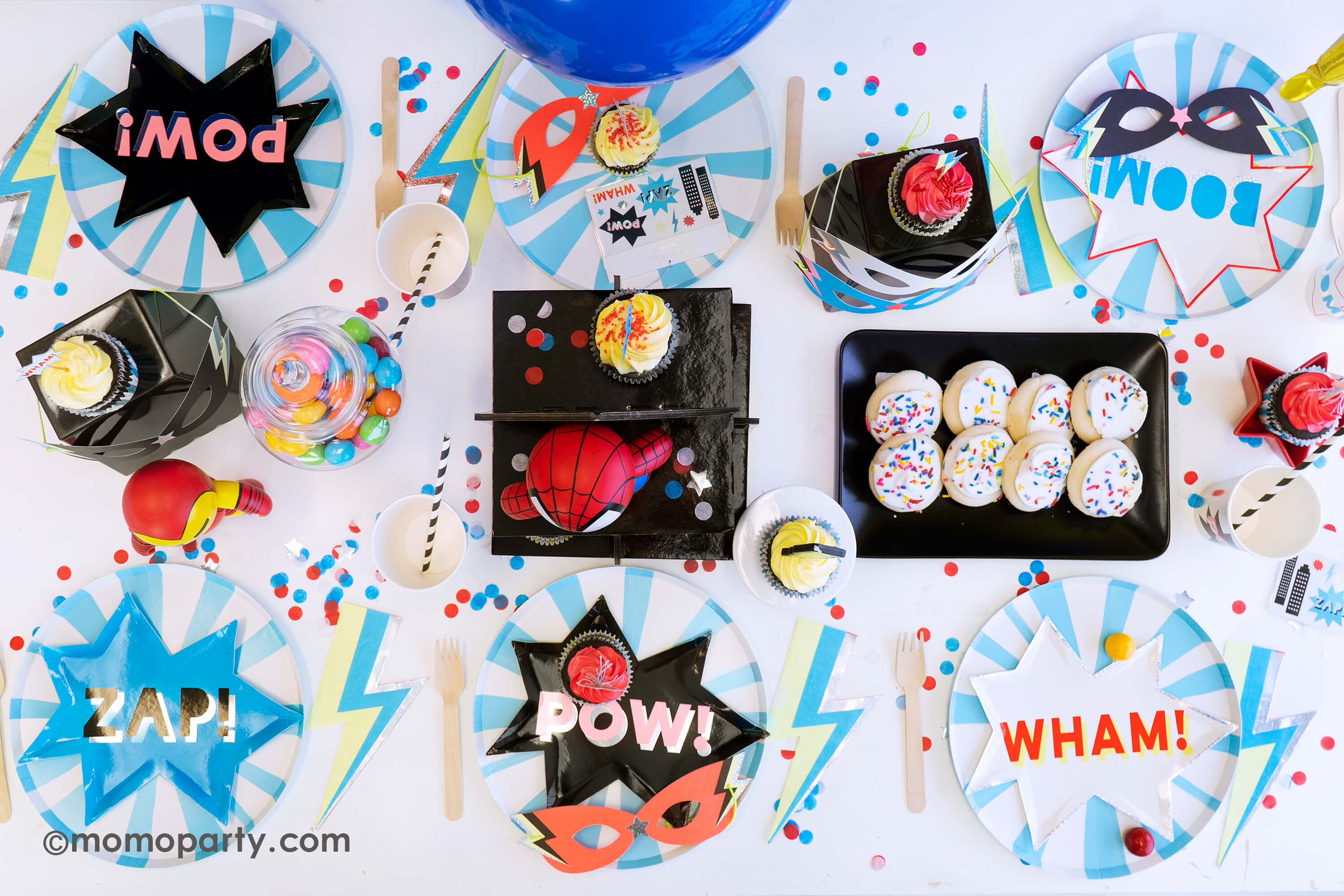 Superhero Masks (Set of 8)