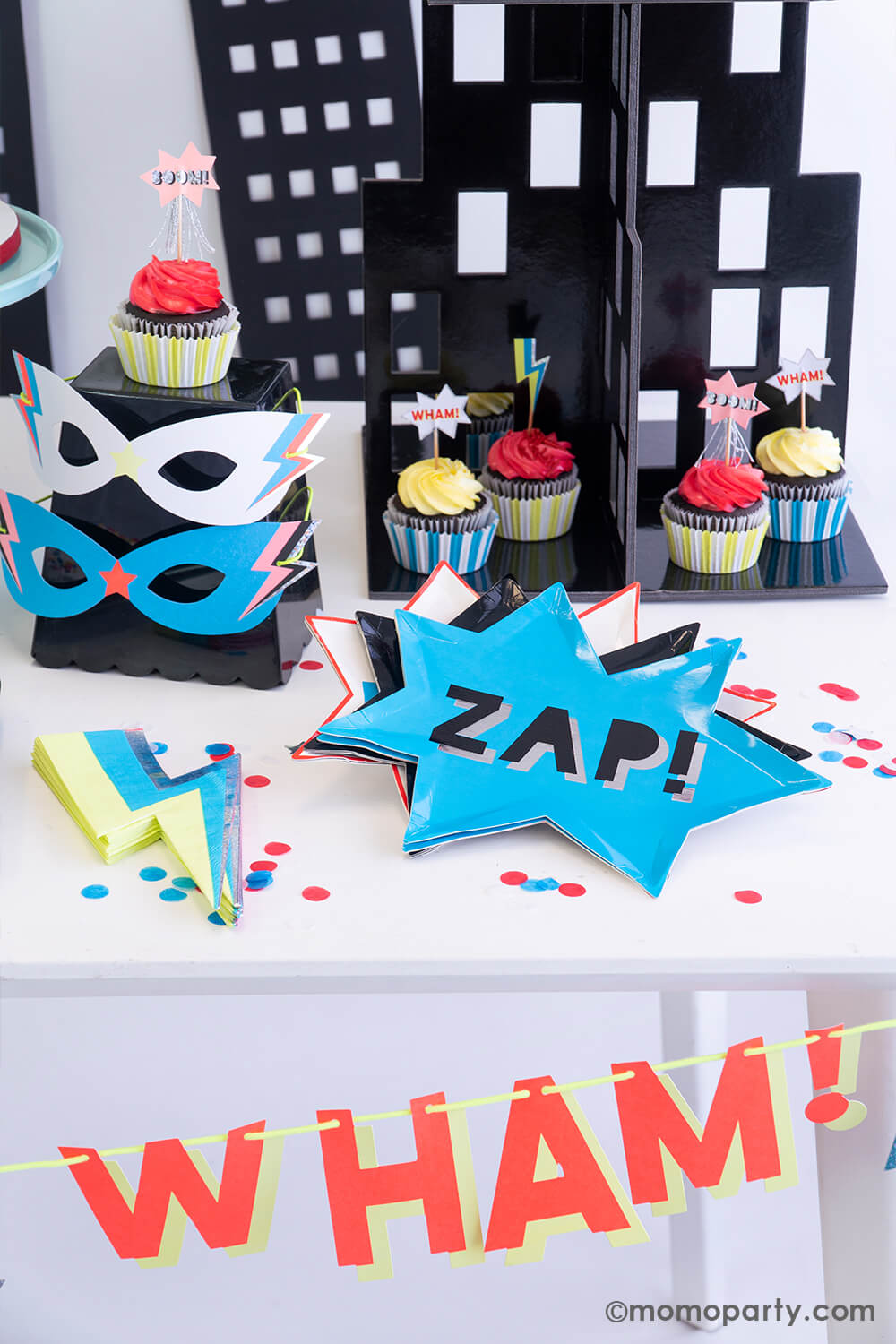 Superhero Plates (Set of 8)