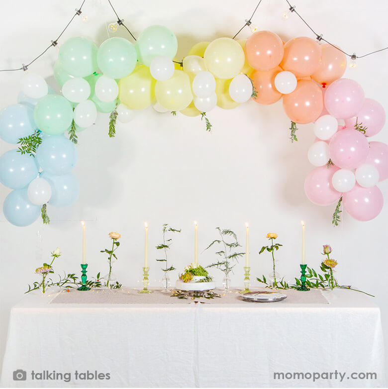 Pastel Balloon Arch Kit