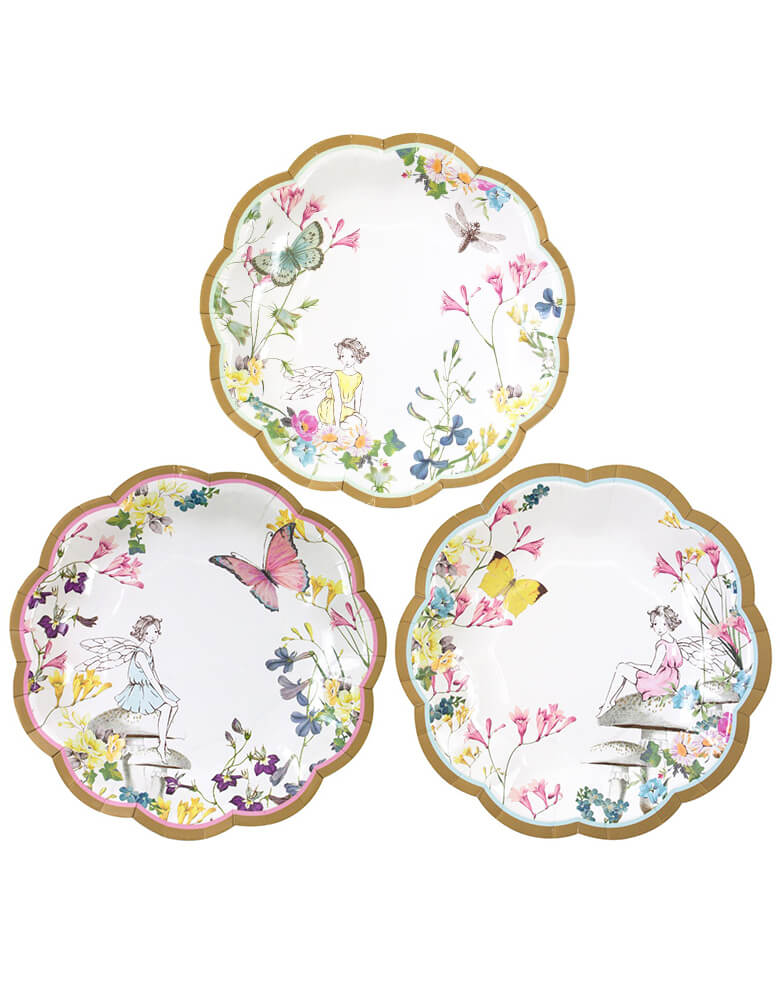 Truly Fairy Scallop Edge Plates (Set of 12)