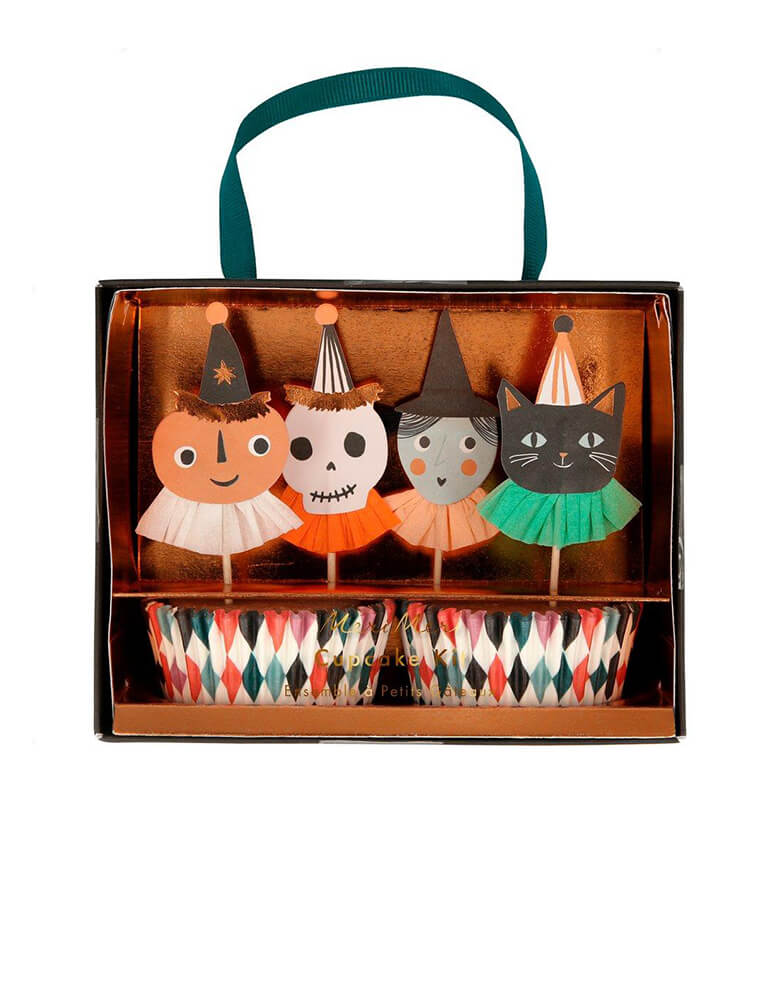 Meri Meri 216352 - Vintage Halloween Cupcake Kit