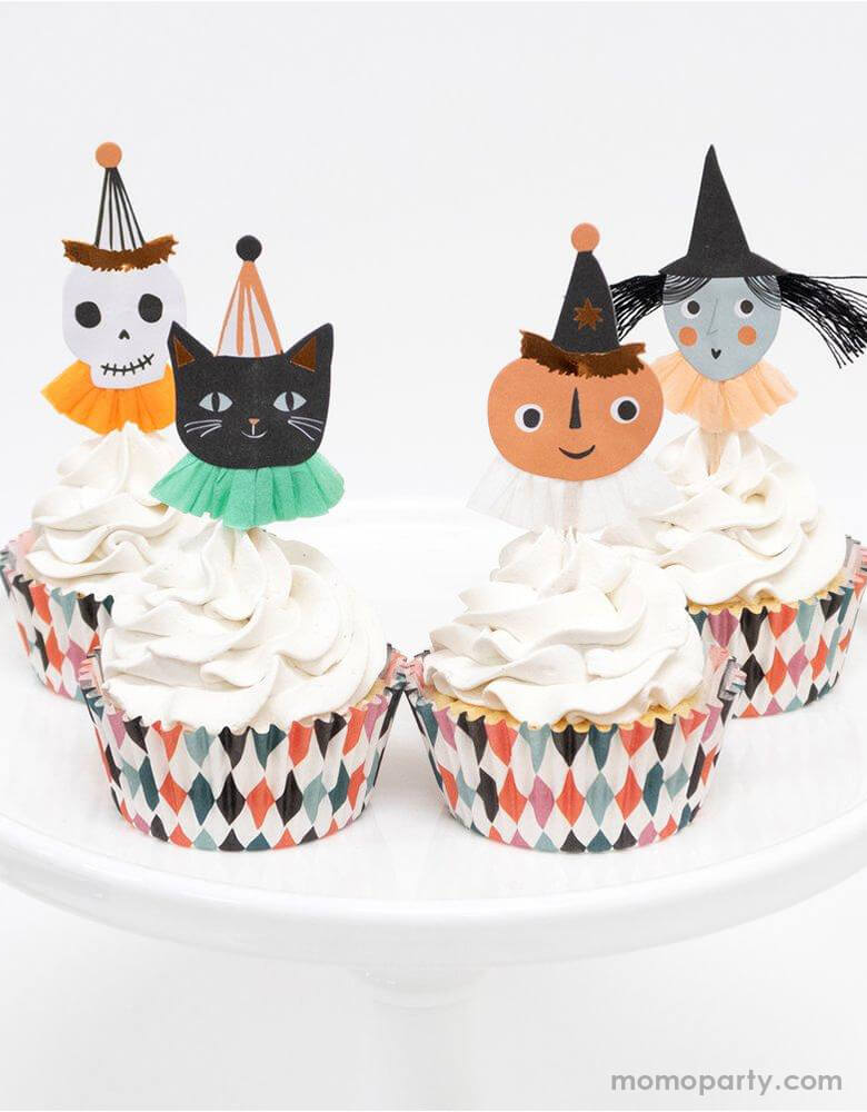 Vintage Halloween Cupcake Kit (Set of 24)