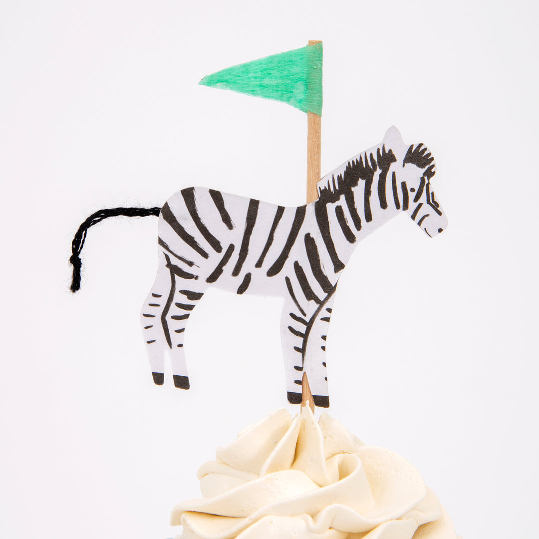 Safari Animals Cupcake Kit (Set of 24)