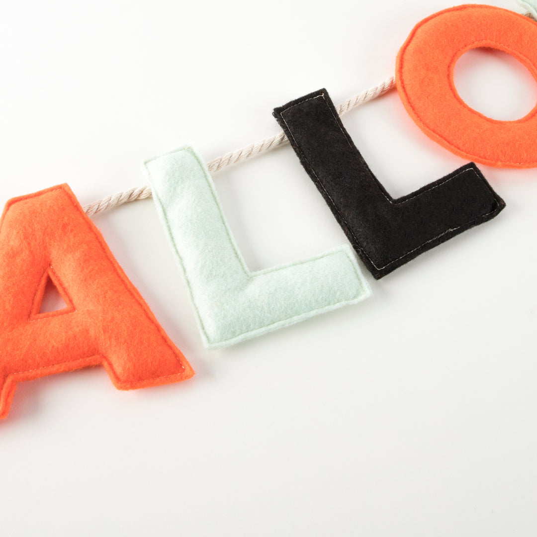 Halloween Felt Garland