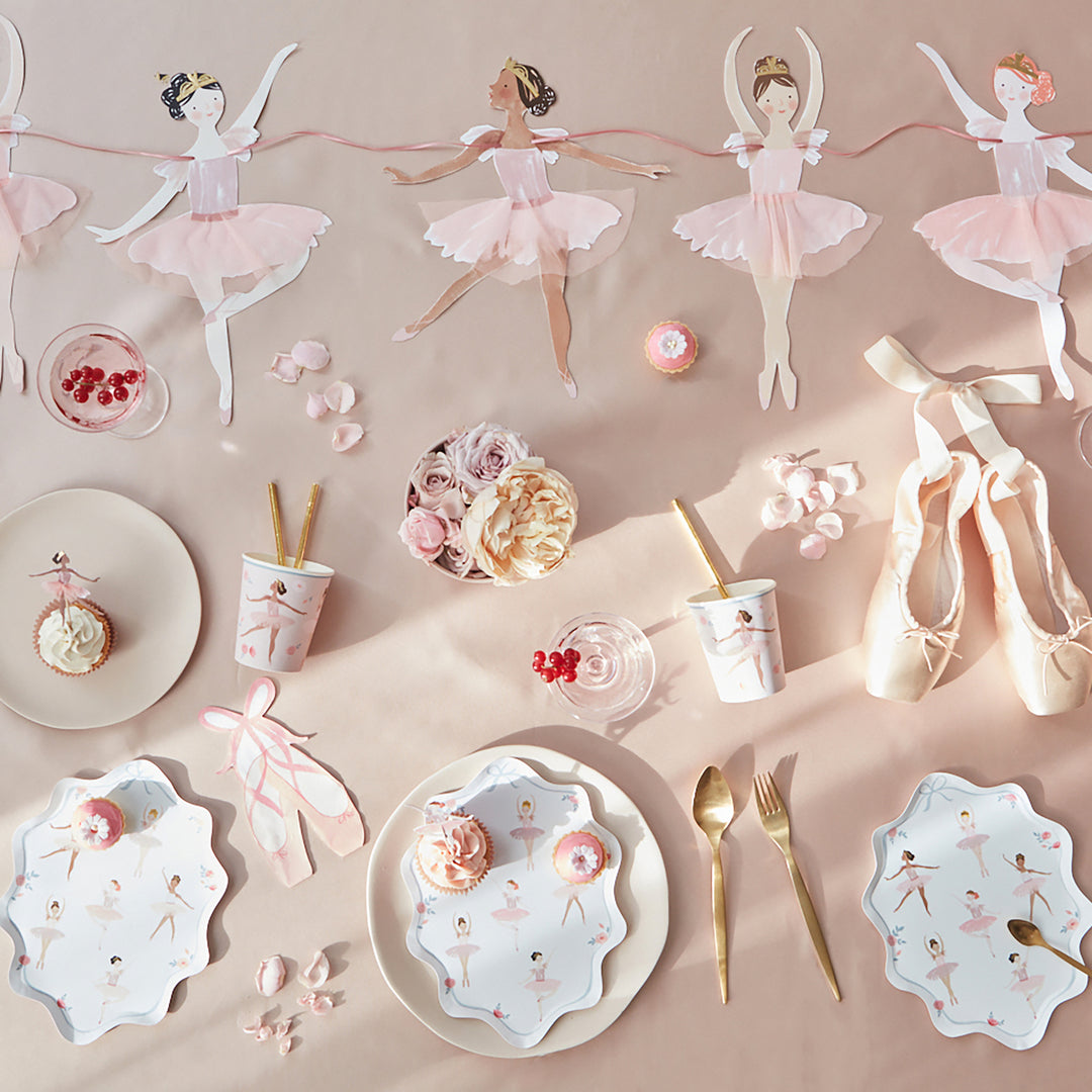 Ballerina Plates (Set of 8)