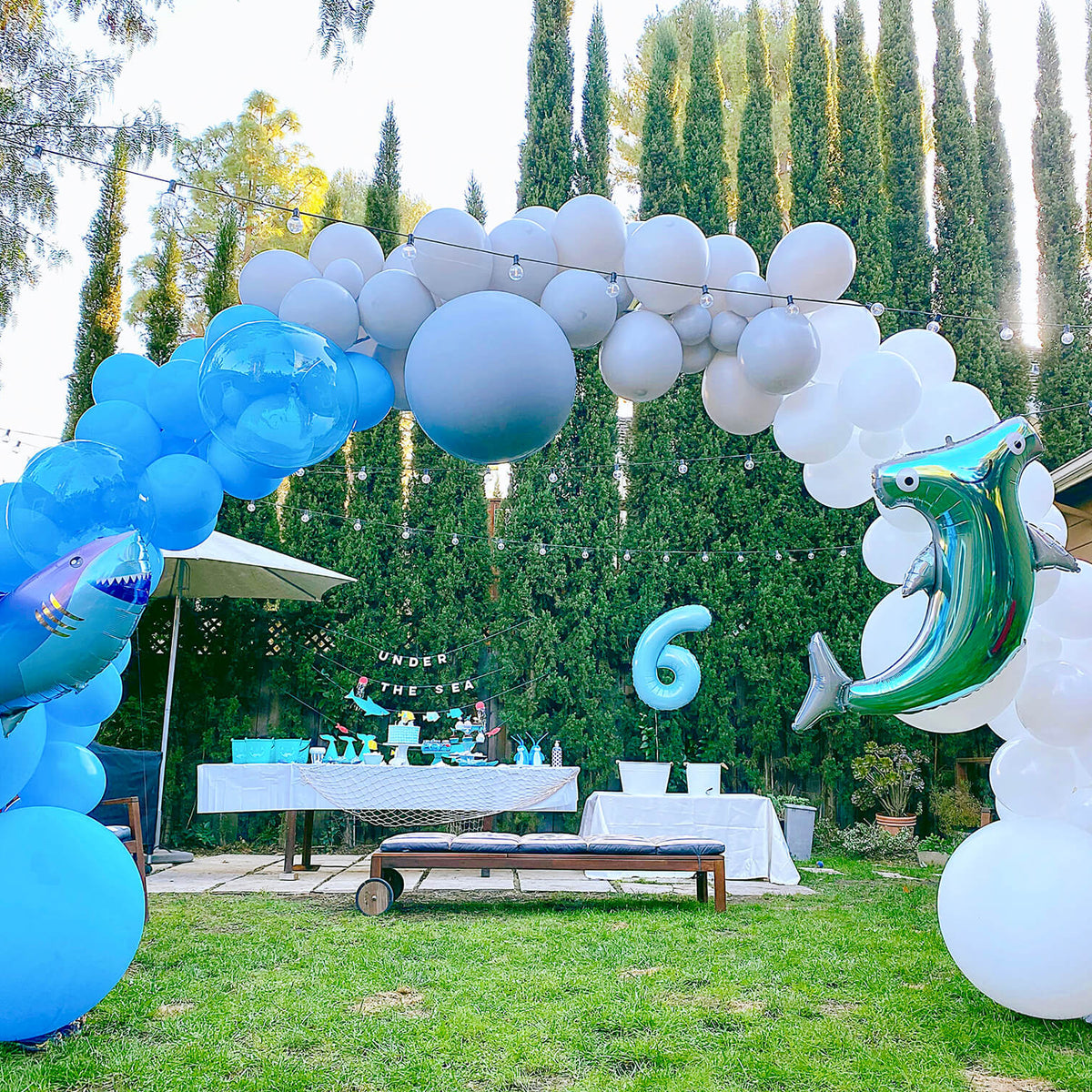 Under The Sea Backyard Birthday Party