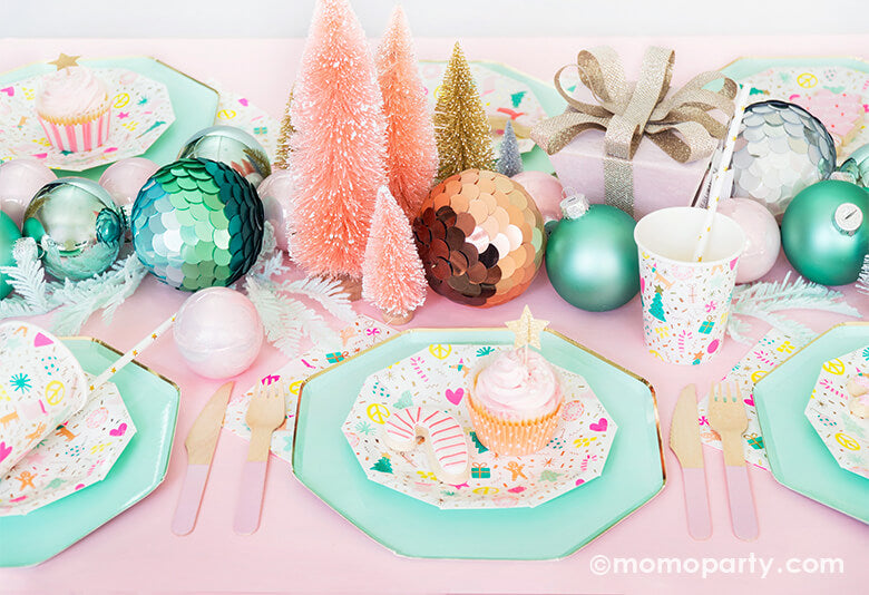 Pastel Holiday Decoration Ideas by Momo Party