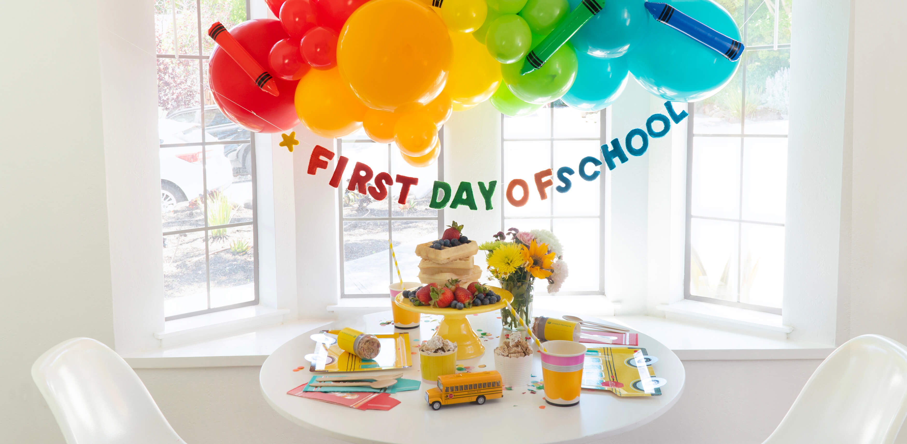Kid's First Day of School Celebration Ideas by Momo Party