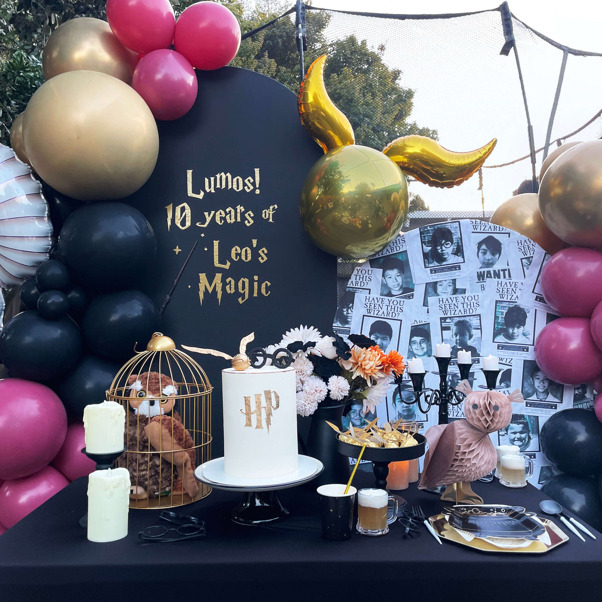 The Ultimate Guide to a Kid's Harry Potter Themed Birthday Party, image size:1200x1200