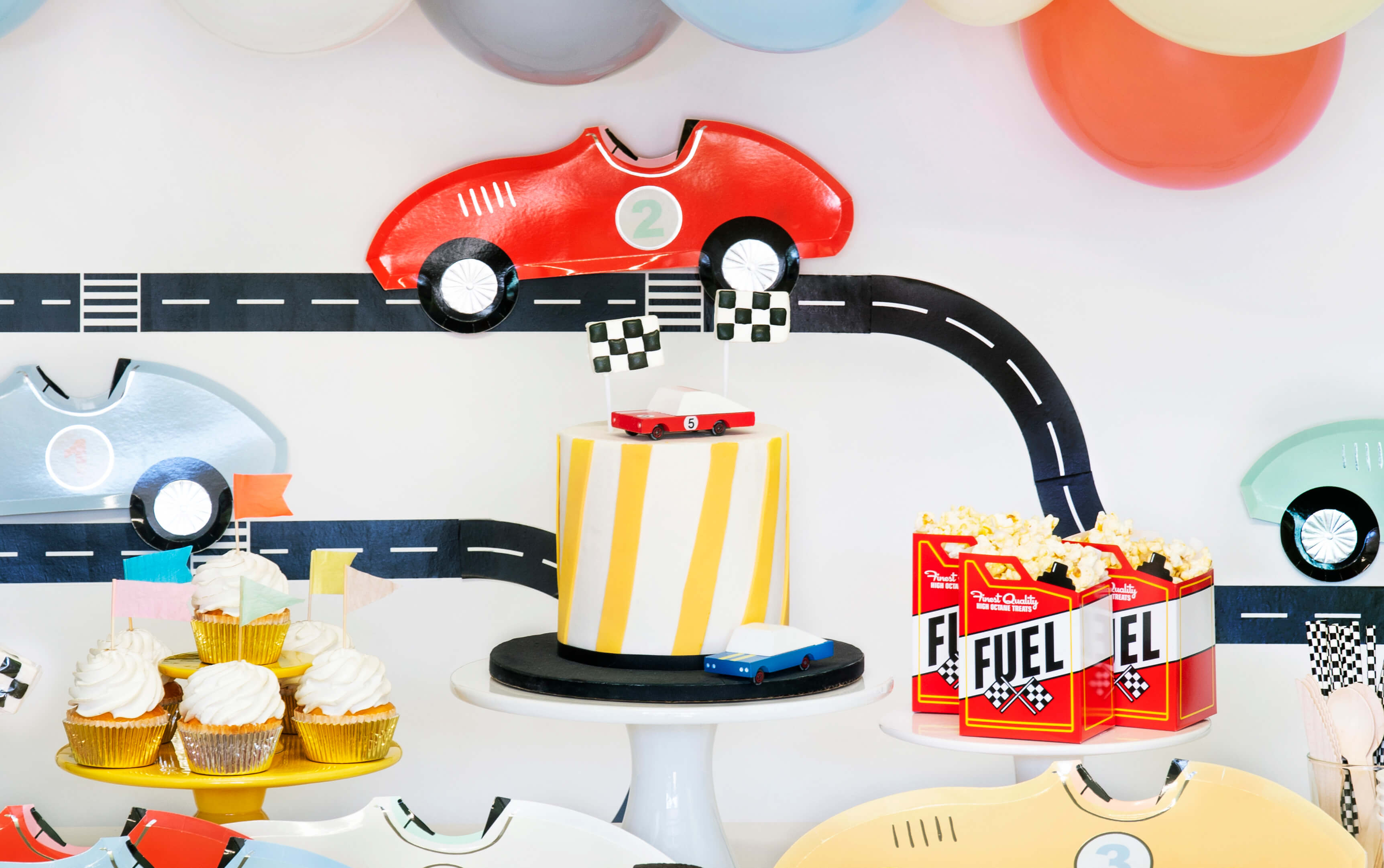 Race Car Themed Party Ideas And Tips for Kids by Momo Party