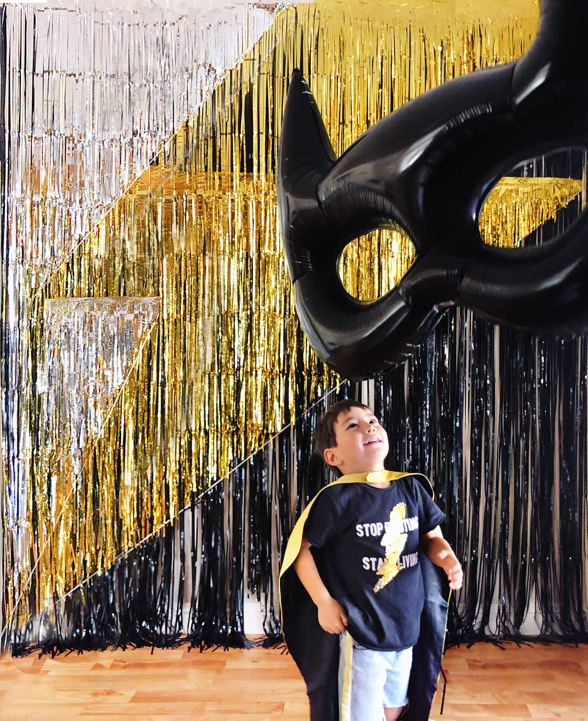Incredible Lightning Bolt Photo Booth Backdrop