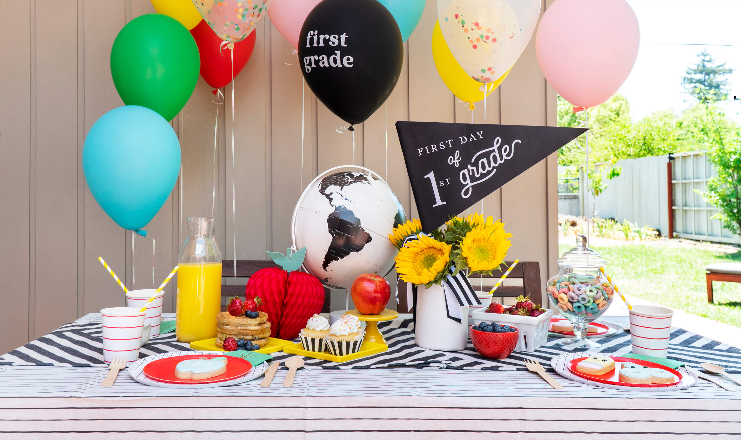 A Fun First Day of School Breakfast Celebration