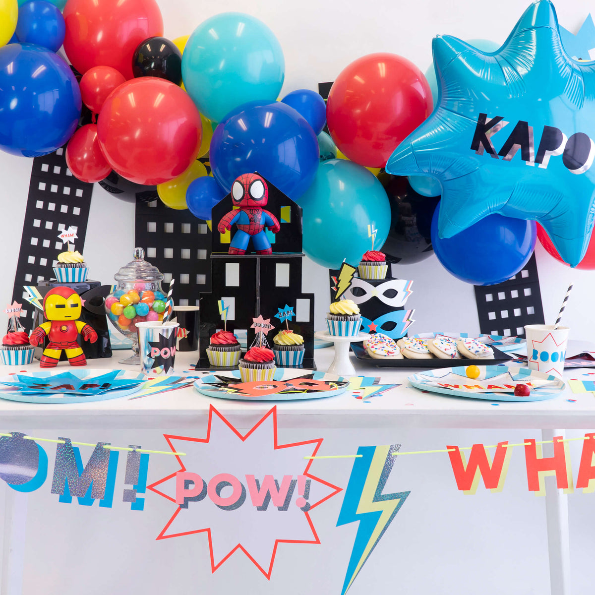 Easy Superhero Birthday Party Ideas for Kids