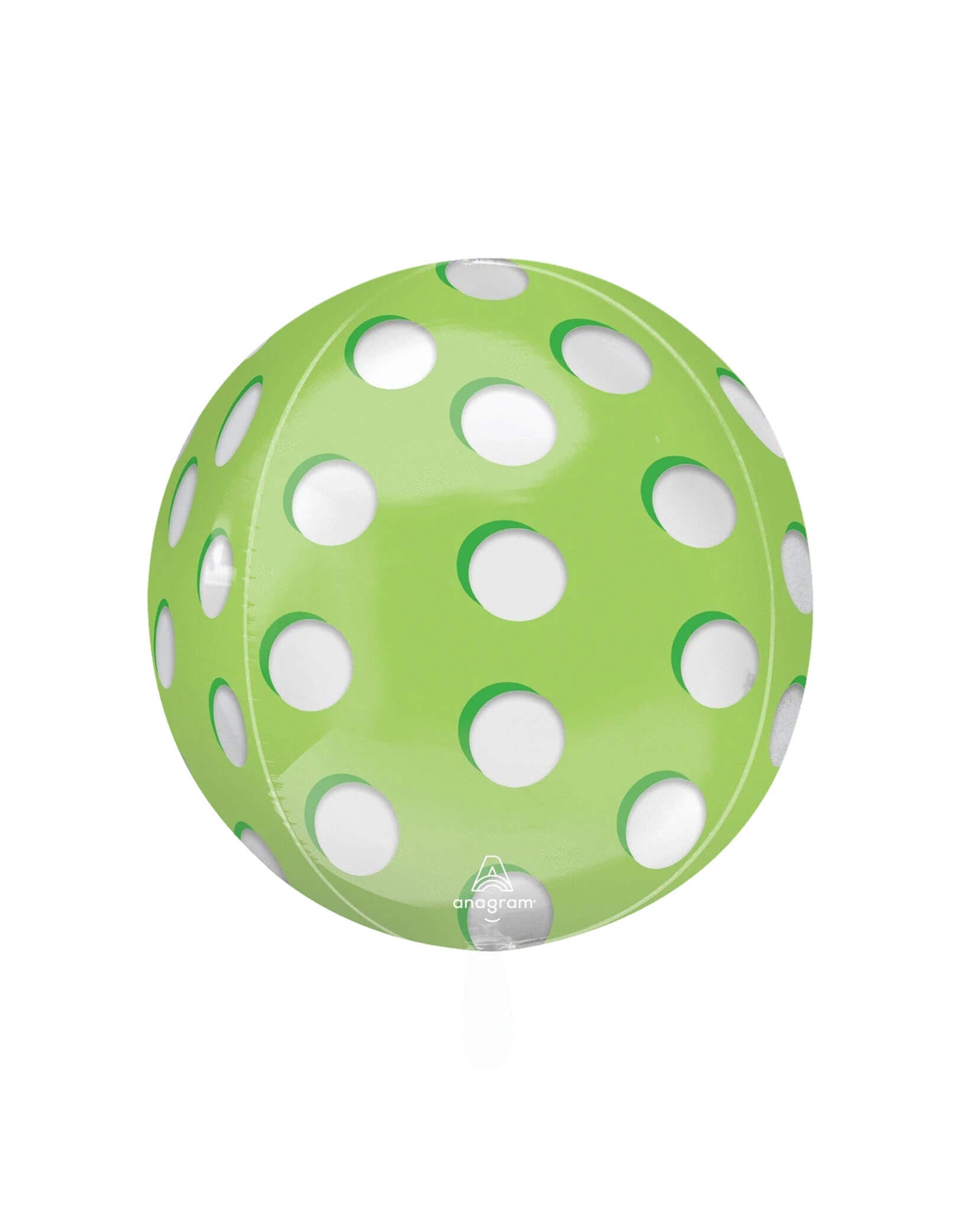 Momo Party's 16" Pickleball Orbz Foil Balloon by Anagram Balloons on a white background.