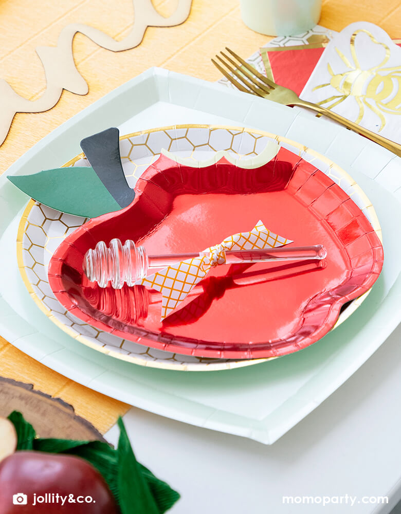 Apple Dessert Plates (Set of 12)