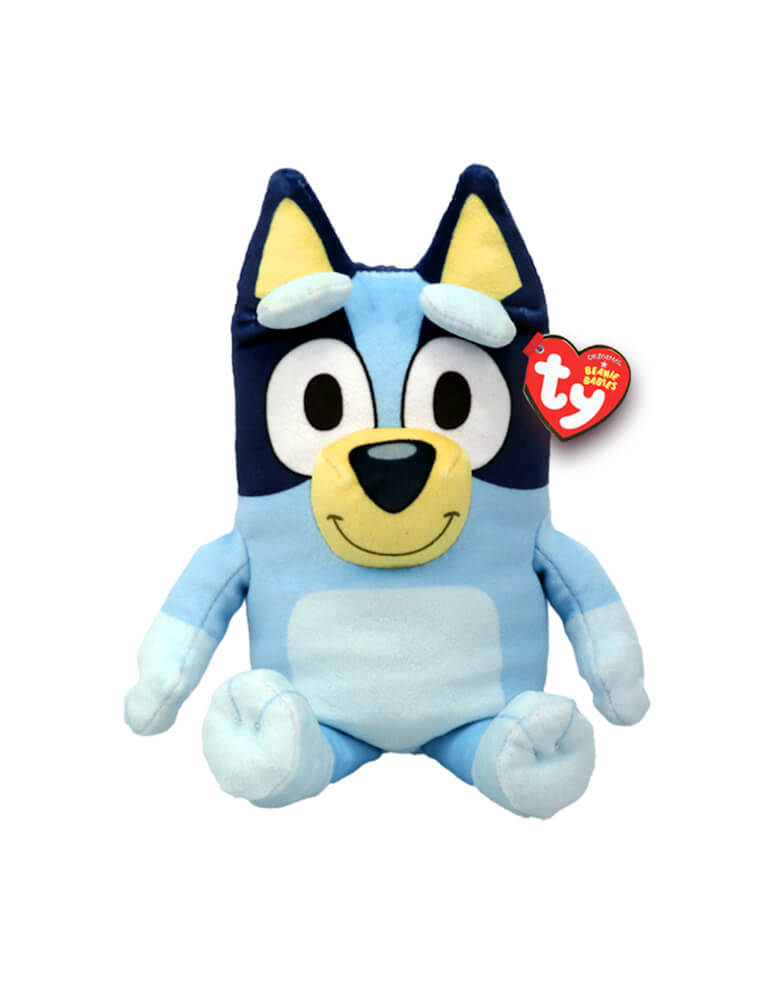 Momo Party's Bluey small plush toy from Bluey by TY toys
This is perfect birthday gift for a bluey fan,  or a cute party favors to kids, Bring Bluey home for endless fun and the best cuddles around!