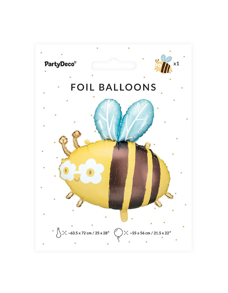 Bumble Bee Foil Balloon