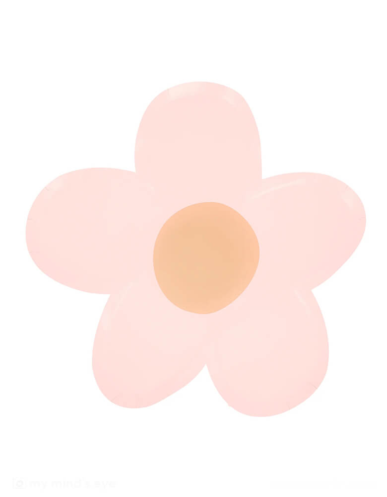 Momo Party's 9.25 x 8.75 x 0.25 inches daisy shaped plates by Meri Meri. Comes in a set of 8 plates in 8 colors: pink, pale pink, peach, yellow, mint, ivory and blue mixed with co-ordinating colored centers, these 90s-inspired daisy plates will add instant joy to any party. They're ideal for picnics, garden parties or anywhere you want a perfectly pastel color theme.