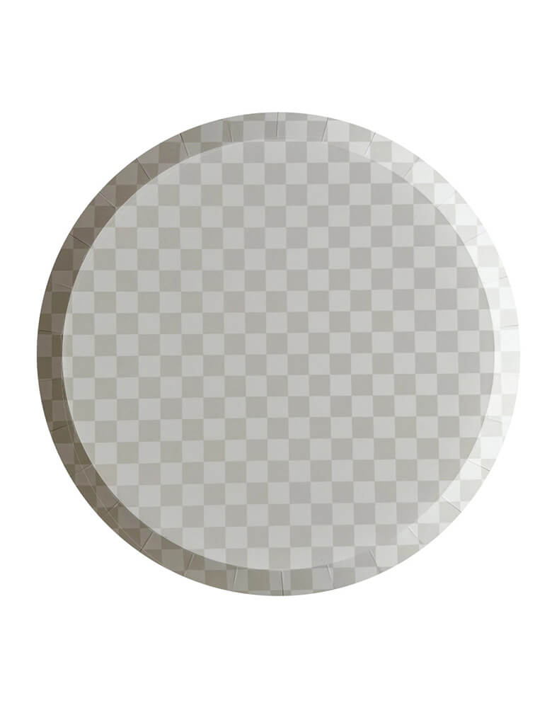 Momo Party's 10.25" Gray Checkered Dinner Plates by Josi James. Comes in a set of 8 plates, the gray and white checkered dinner paper plates are perfect for mixing and matching with your favorite party pieces or used as stand-alone items. Perfect for kid's vehicle, airplane, race car, train, construction themed birthday parties!
