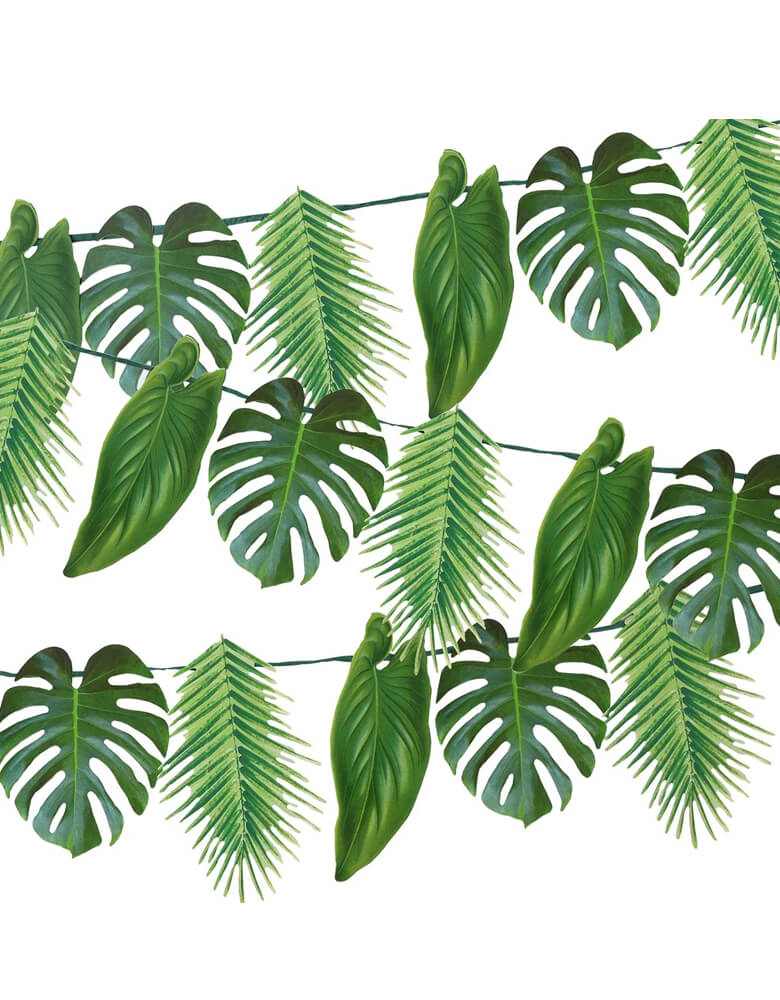 Green Palm Leaf Garland