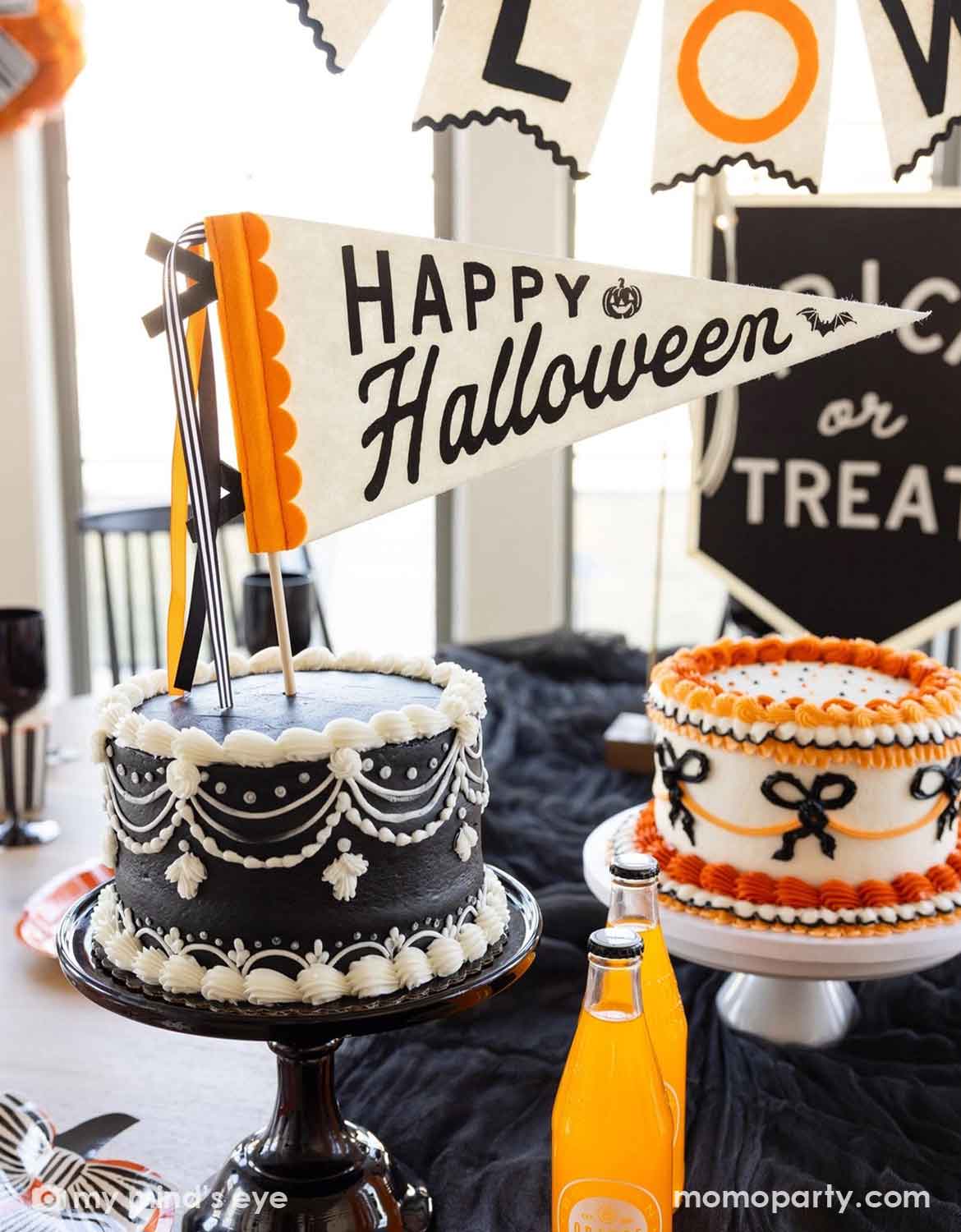 Happy Halloween Felt Party Pennant