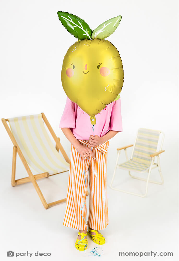 Happy Lemon Foil Balloon