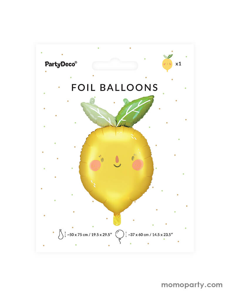 Happy Lemon Foil Balloon