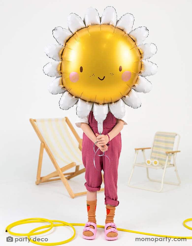 Happy Sun Foil Balloon