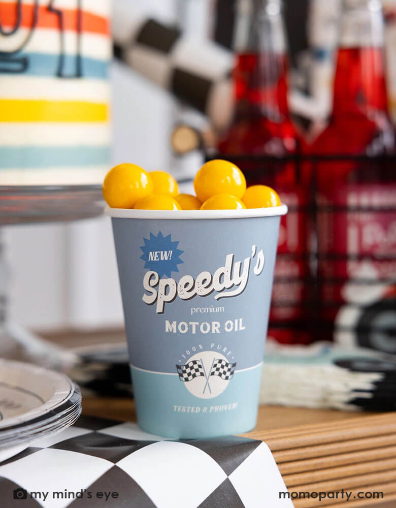 Miles Per Hour - Speedy Paper Cups (Set of 8)