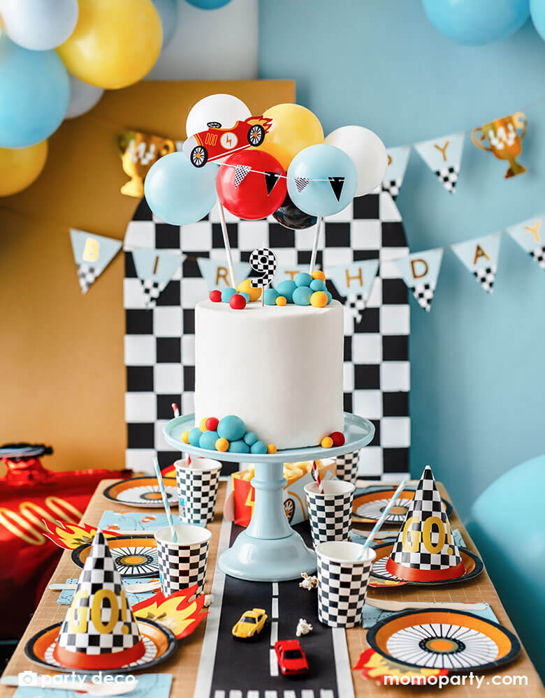 Checkered Flag Party Cups (Set of 6)