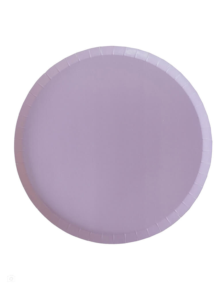 Momo Party's The Shade Collection Lavender Dinner Plates by Jollity & Co. Featuring delicate low profile rim with a flat base, it’s perfect for mix and match for everyday celebration occasions!