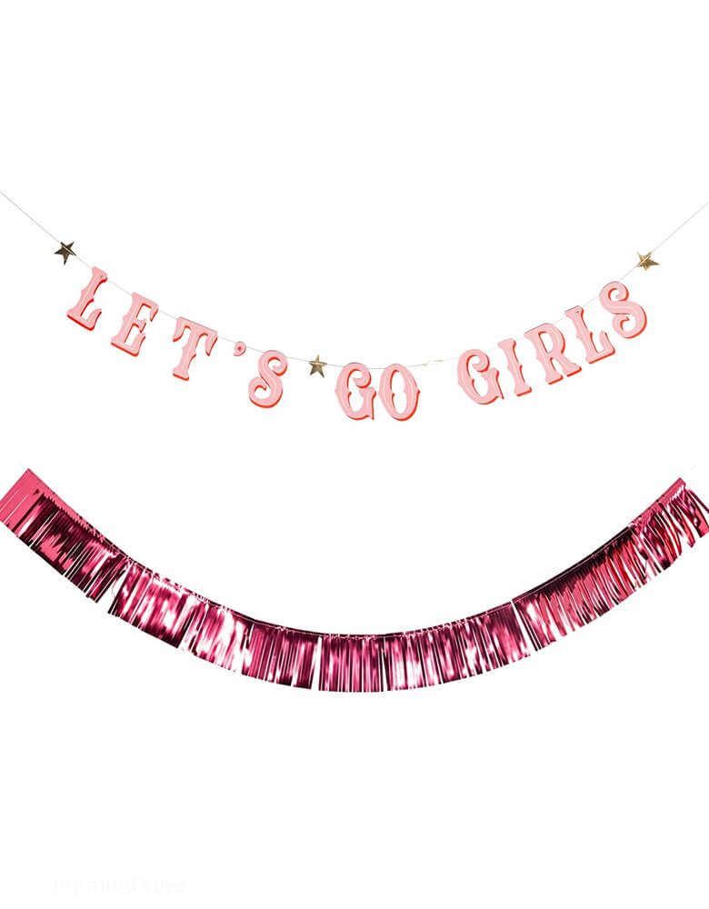 Let's Go Girls Banner Set