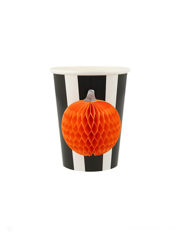 Happy Halloween Pumpkin Paper Cups Small 6 Pcs. ✰