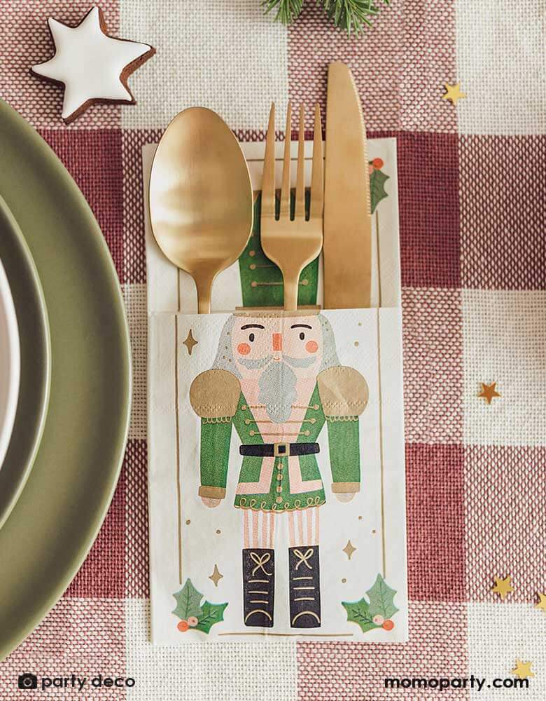 Nutcracker Cutlery Bags (Set of 6)