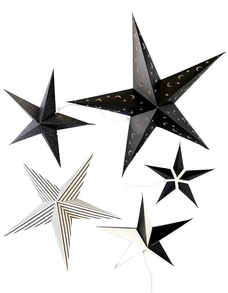 Salem Apothecary 3D Stars (Set of 5)