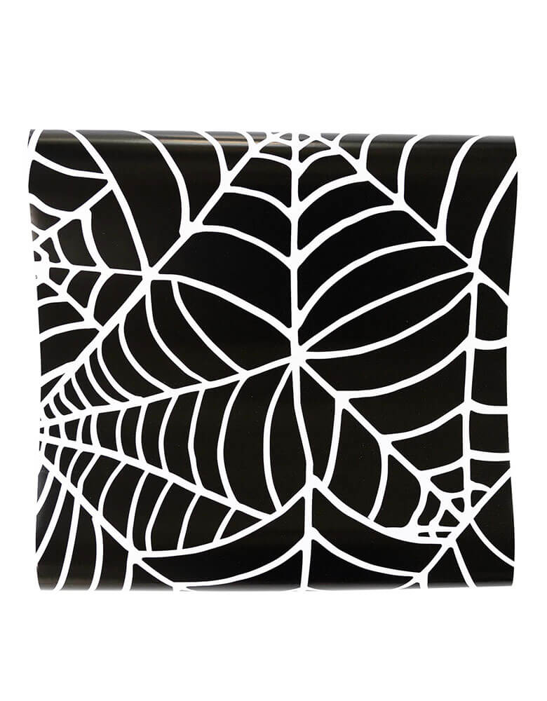 Witching Hour Spider Web Paper Table Runner