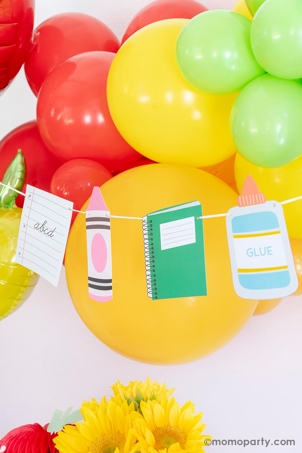 Back to School Party Garland