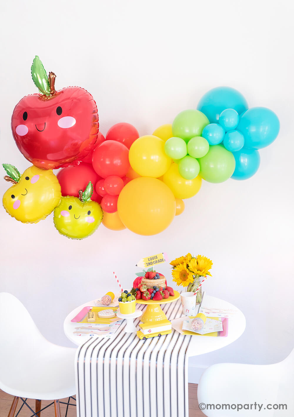 Back To School Small Alphabet Plates (Set of 12)