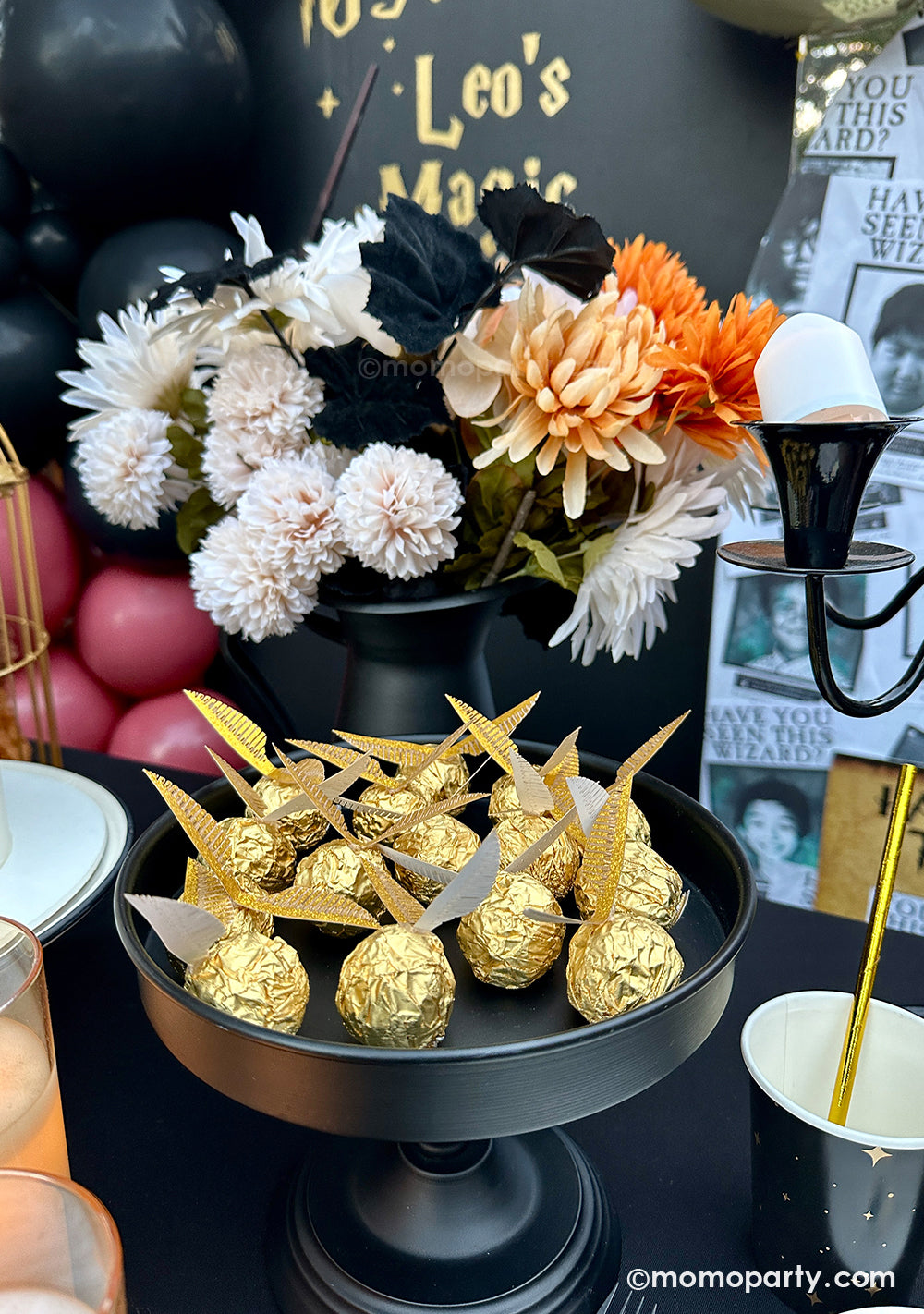 Golden Snitch Wings Decoration Kit (Set of 25)