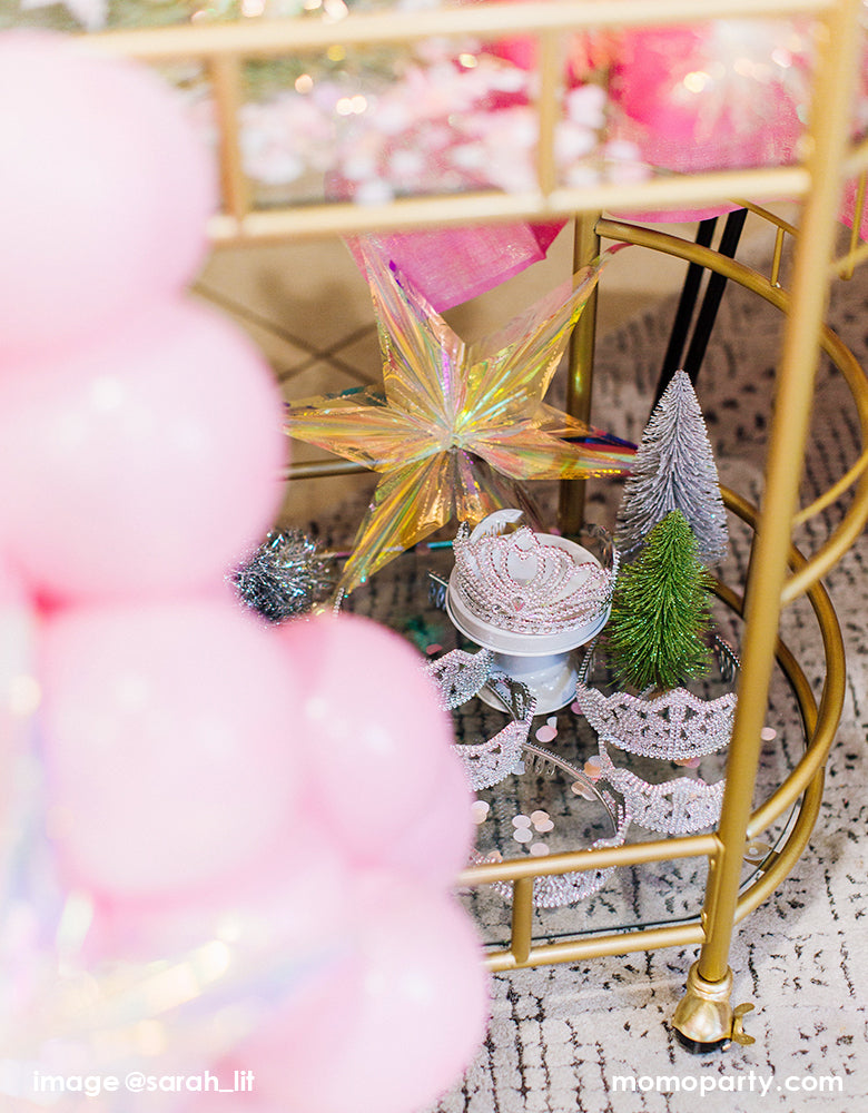 Iridescent Star Decorations