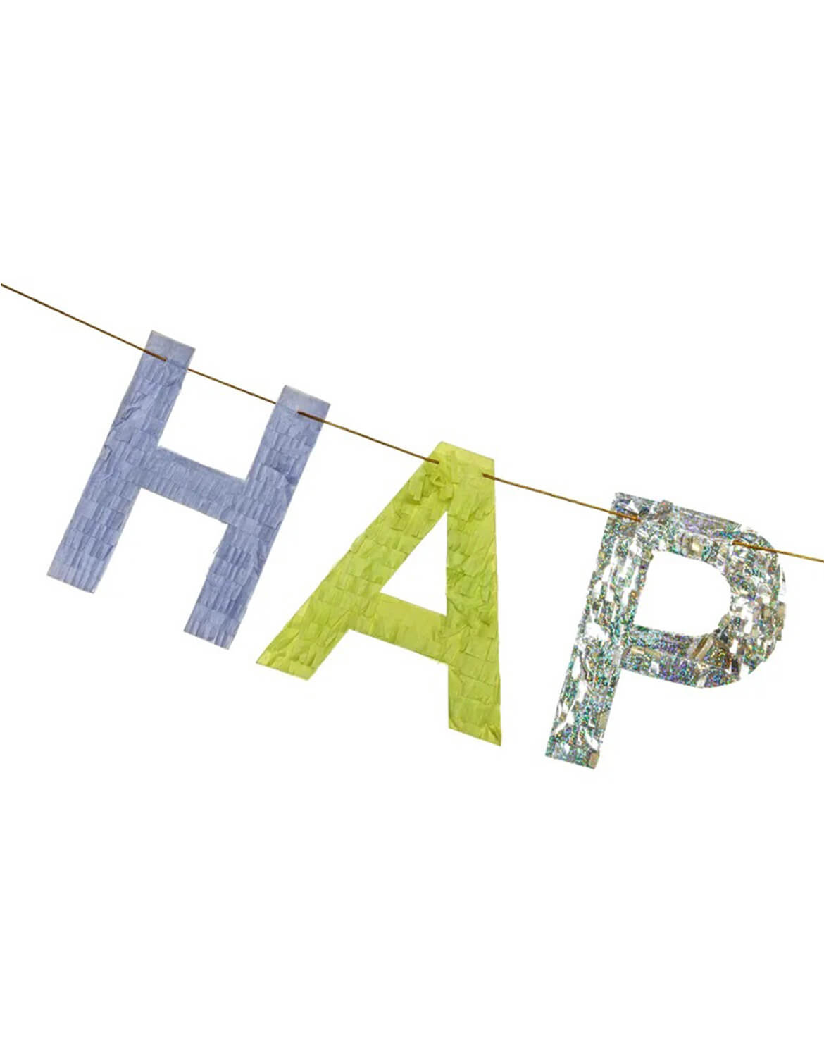 Multi-color Happy Birthday Party Banner