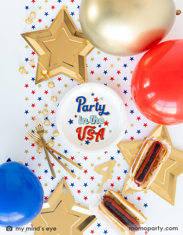 Party in the USA Plates (Set of 8)